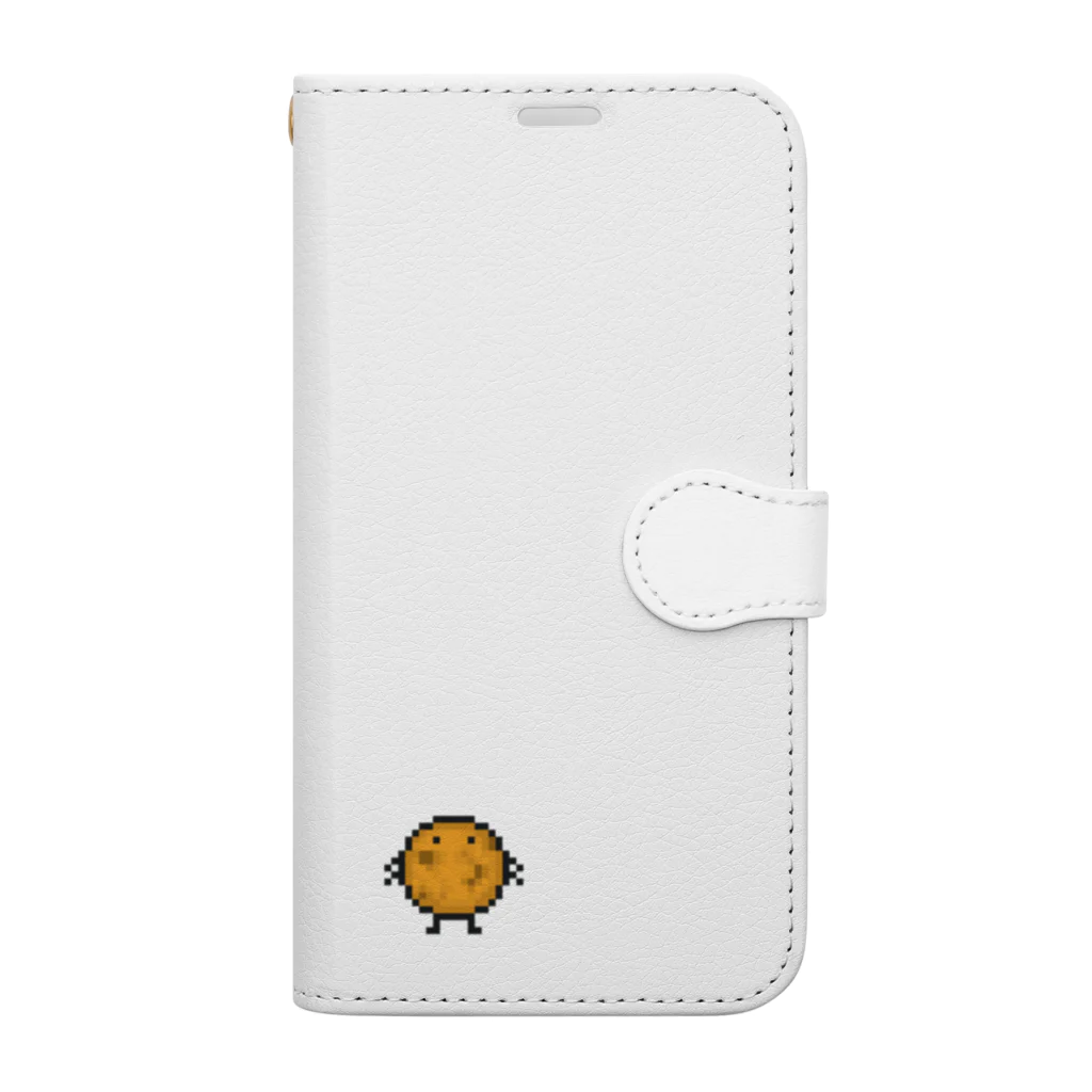 わらべの草加せんべいくん Book-Style Smartphone Case