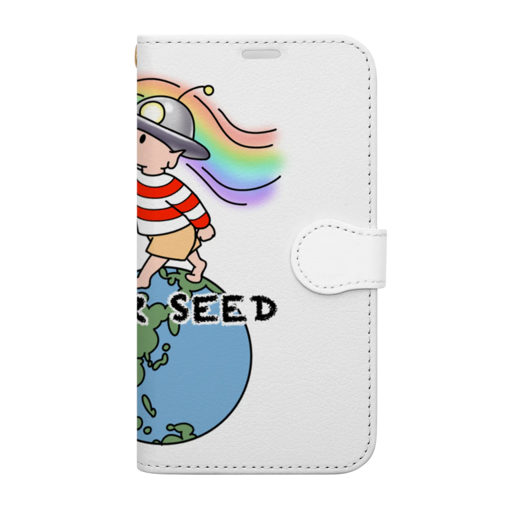 starseedのstarseed  手帳型スマホケース