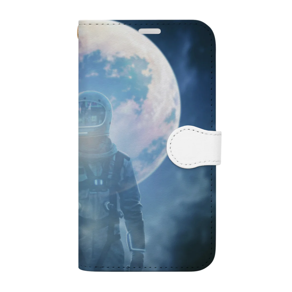 beeの宇宙 Book-Style Smartphone Case