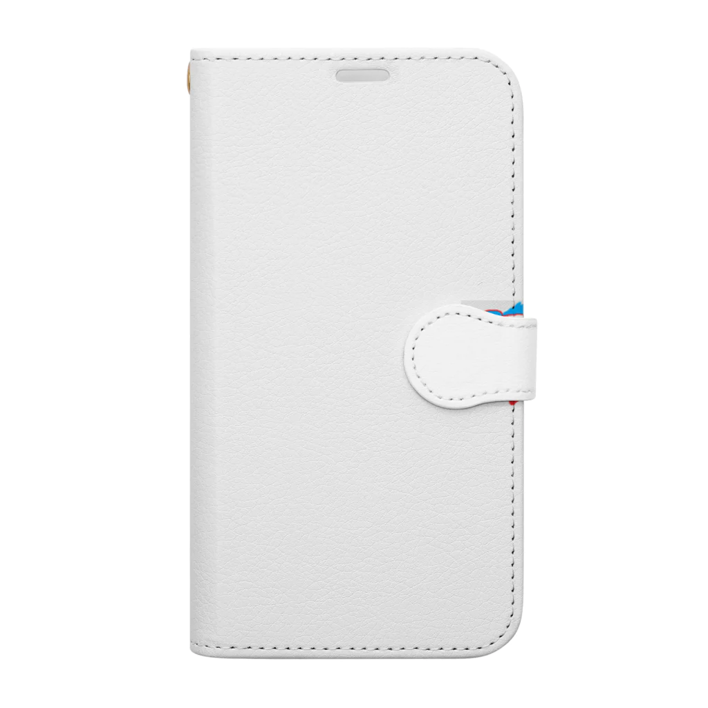 xQcのニッコリ Book-Style Smartphone Case