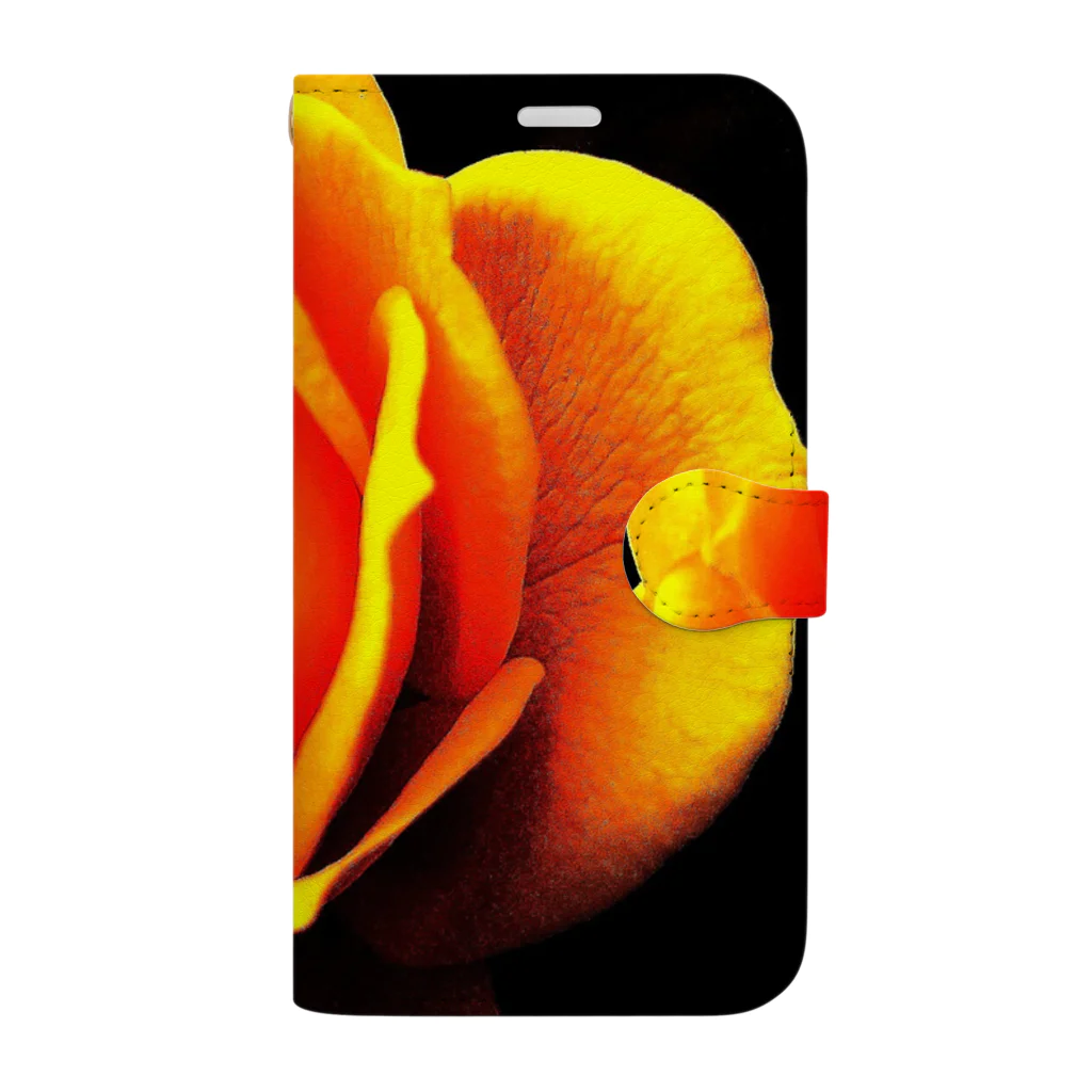 Anna’s galleryのYellow Rose Book-Style Smartphone Case