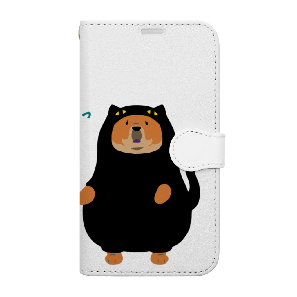 Qooroの猫かぶりチャウさん　手つなぎ兄弟 Book-Style Smartphone Case