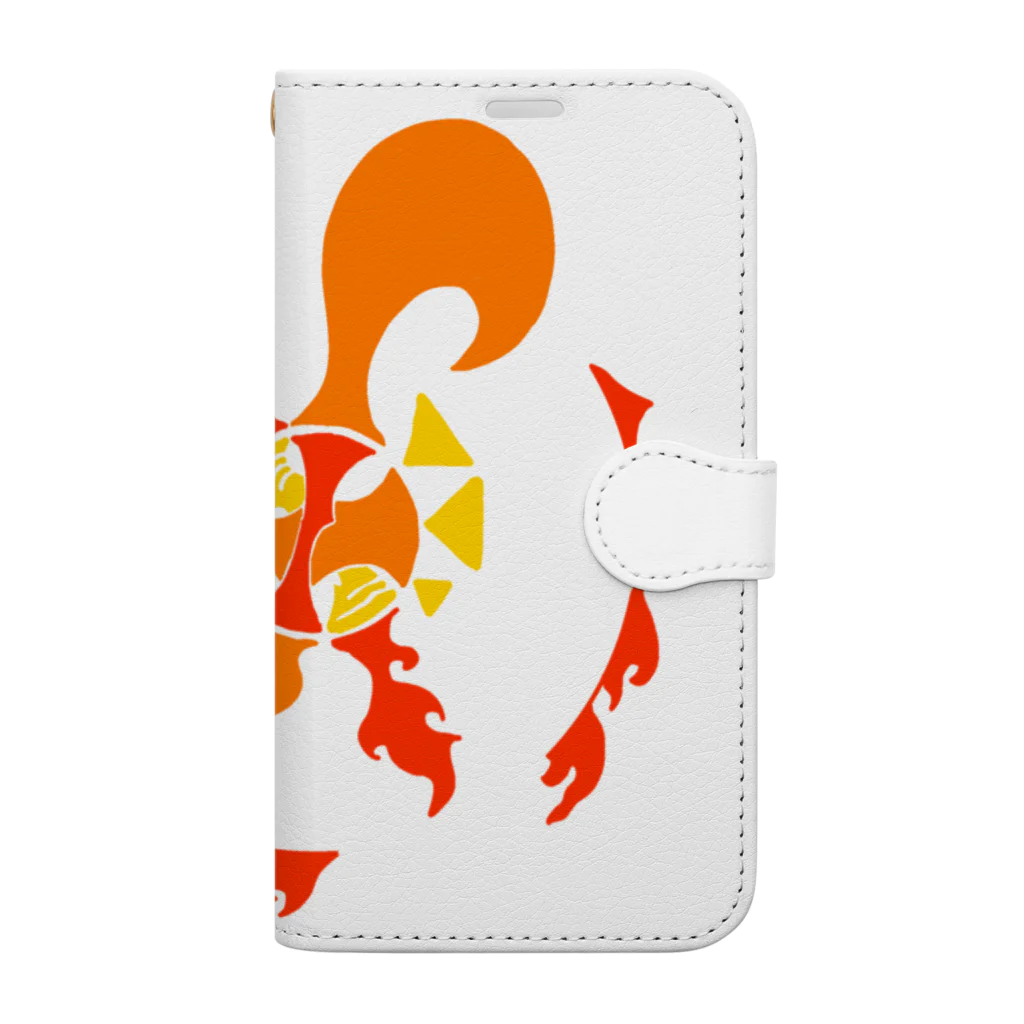 新茶屋のpeople all have different "sun" Book-Style Smartphone Case