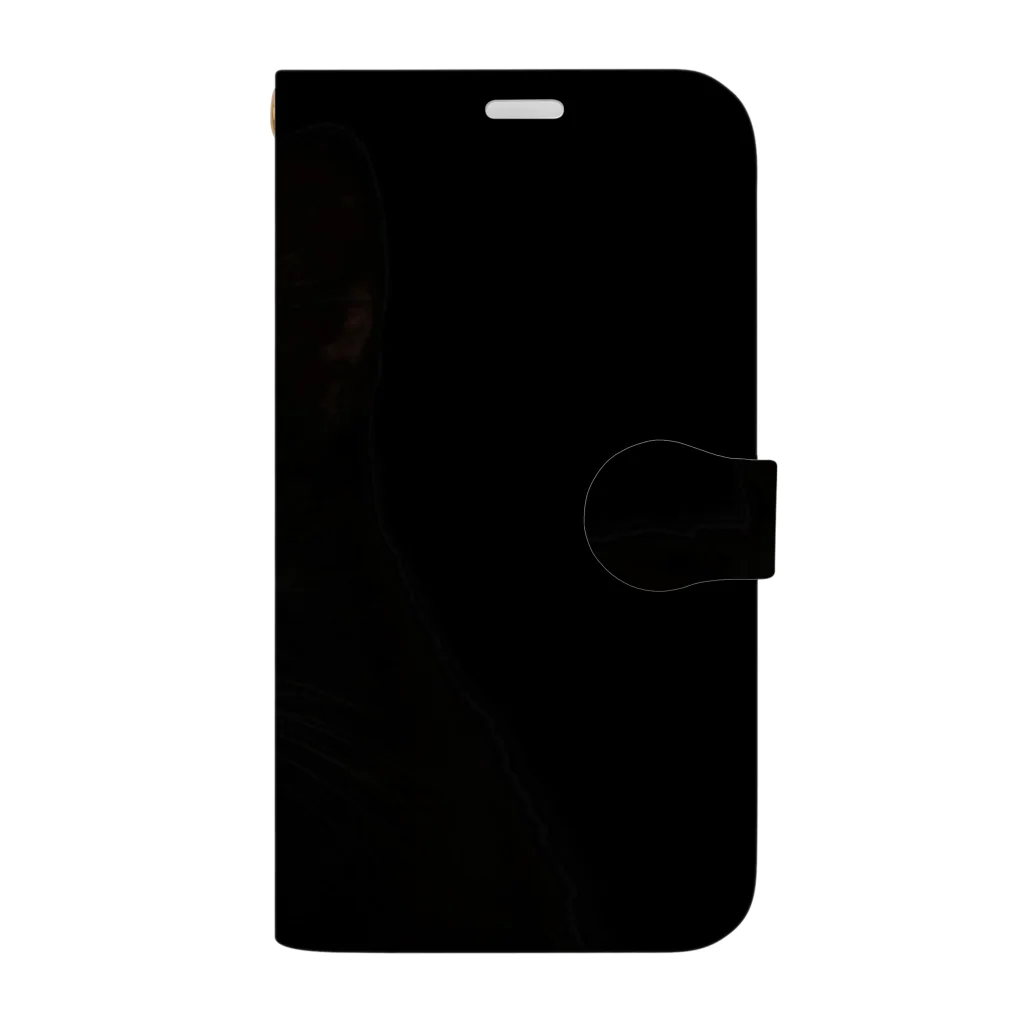 ねこねこのBlack cat 黒猫　🐈‍⬛ Book-Style Smartphone Case