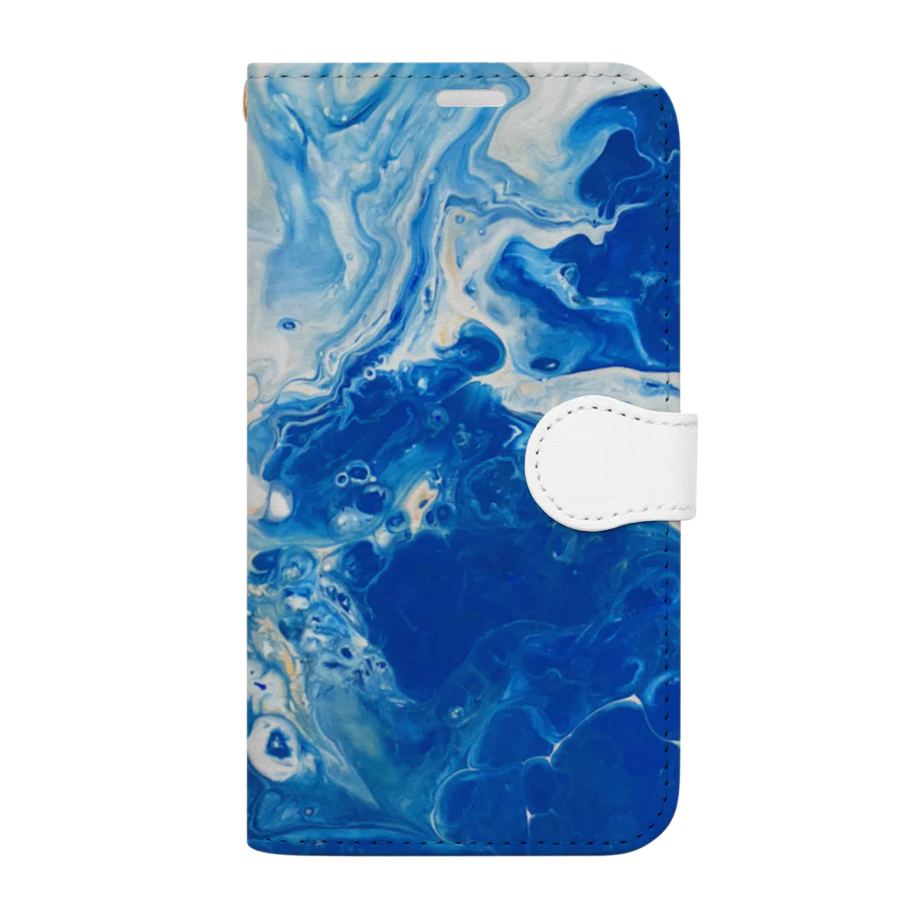 AMatelierのInnocent blue🐠Series Book-Style Smartphone Case