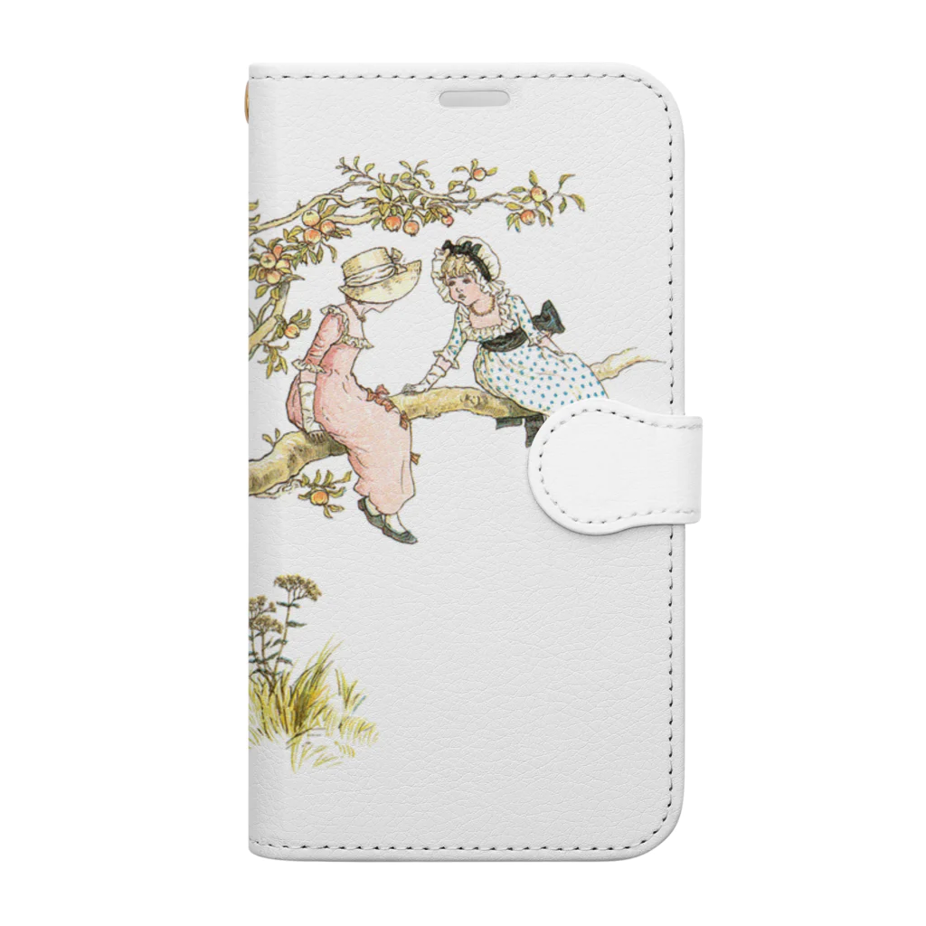 Hungry Freaksのケイト・グリーナウェイ "In a apple tree" Book-Style Smartphone Case