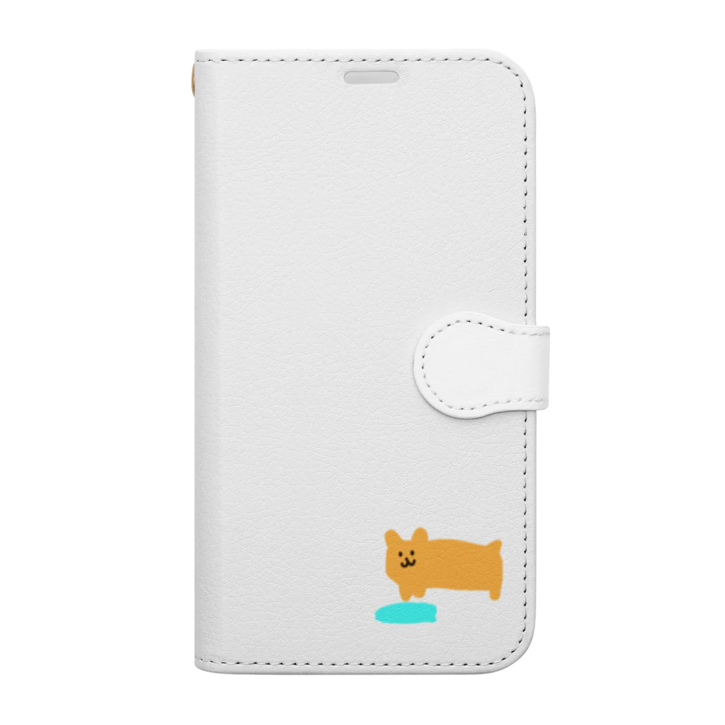 ポムストアのおもらしポム Book-Style Smartphone Case