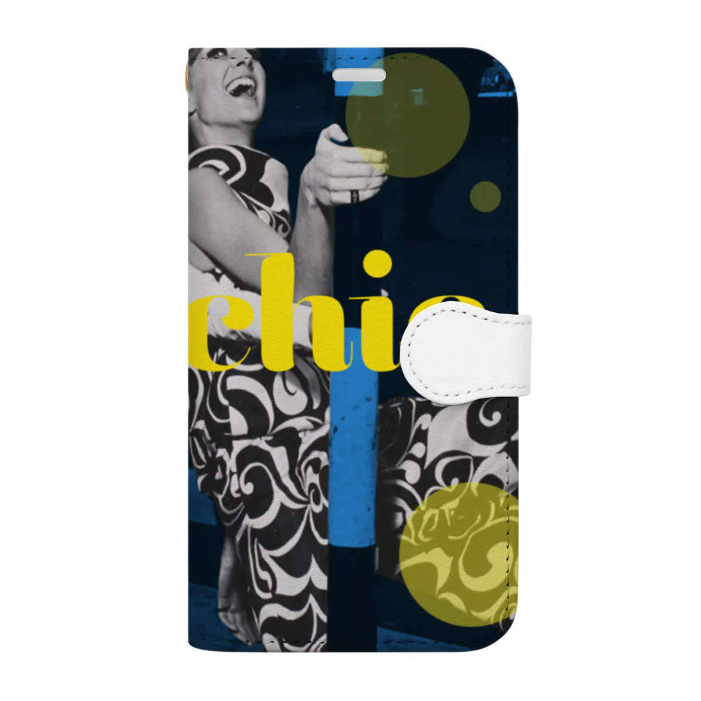 fab chic ファブシックの2023 fab chic Book-Style Smartphone Case