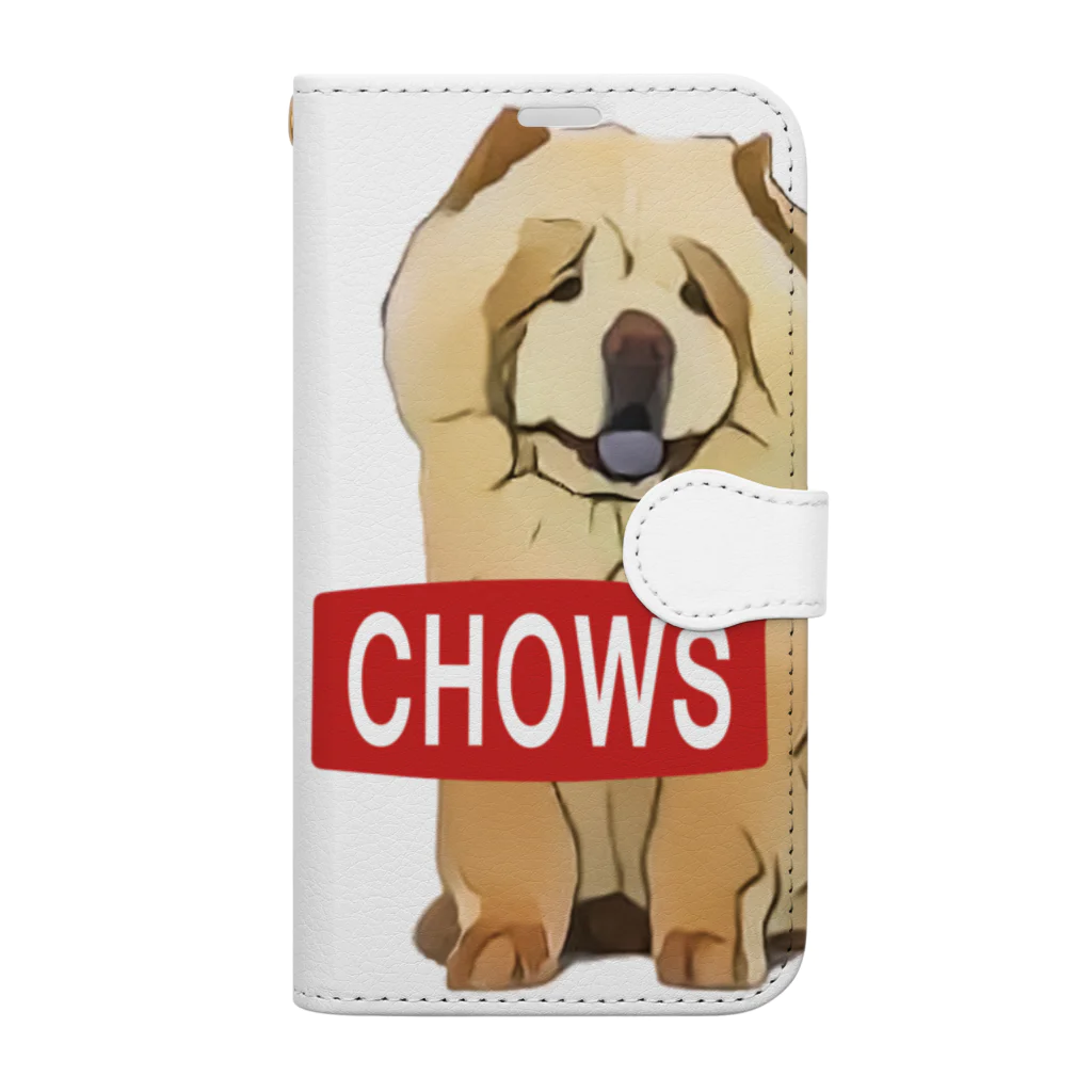 【CHOWS】チャウスの【CHOWS】チャウス 手帳型スマホケース