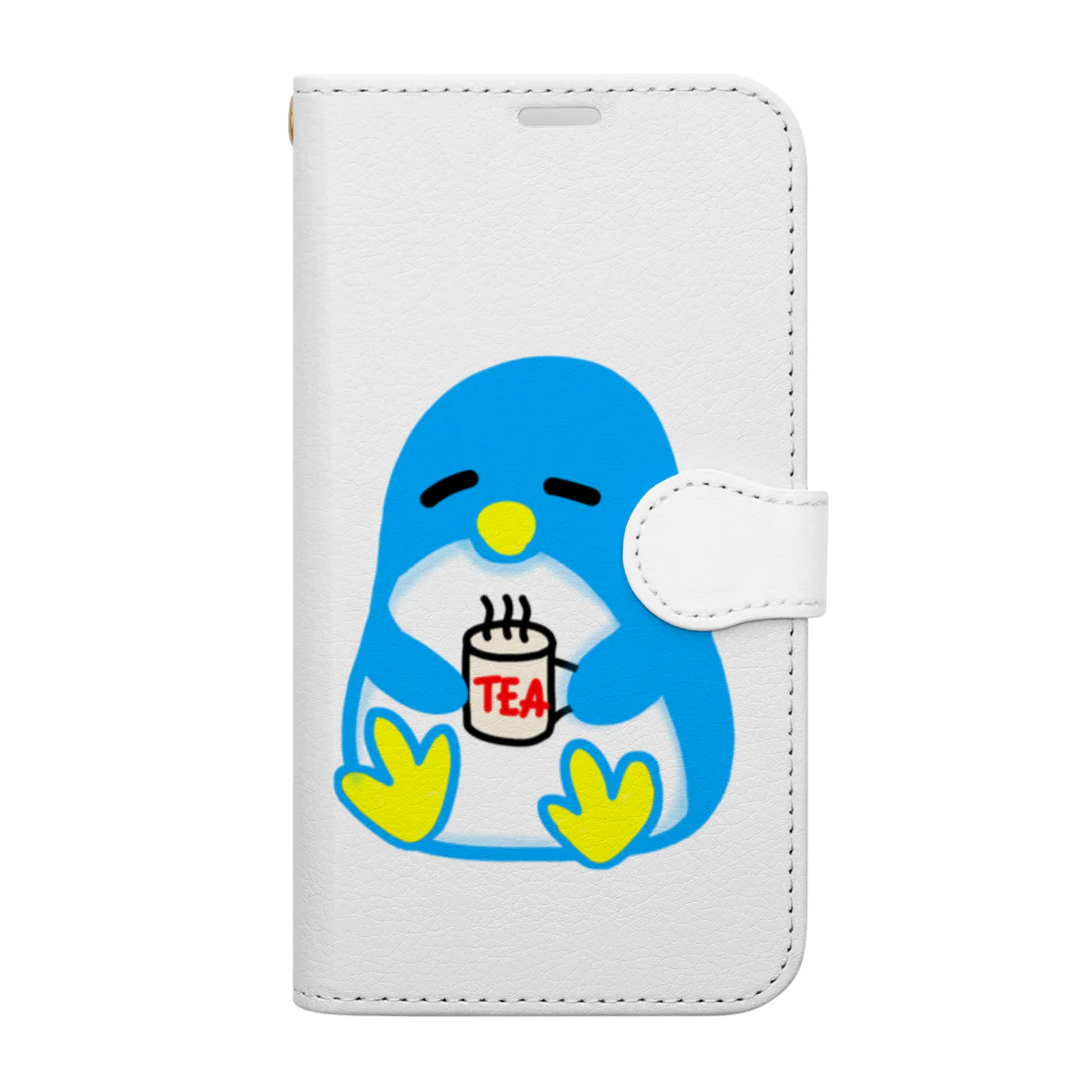 ほっとぺんぎん。のほっとぺんぎん Book-Style Smartphone Case