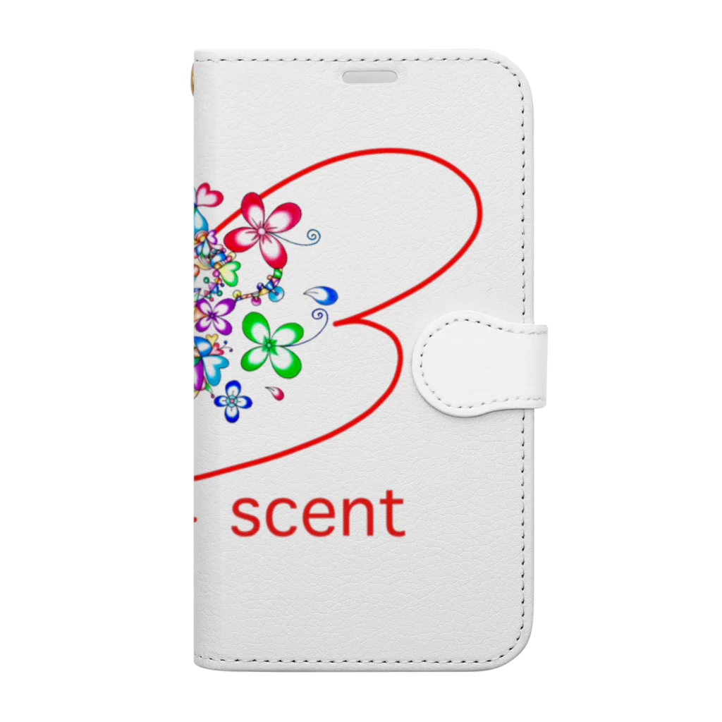 Bi-scent の美scent 手帳型スマホケース