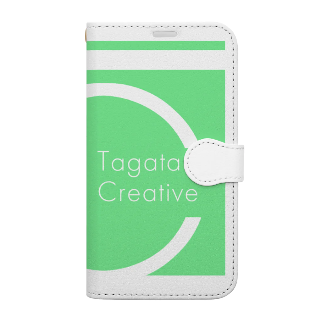 タガタメクリエイティブのロゴ１ Book-Style Smartphone Case