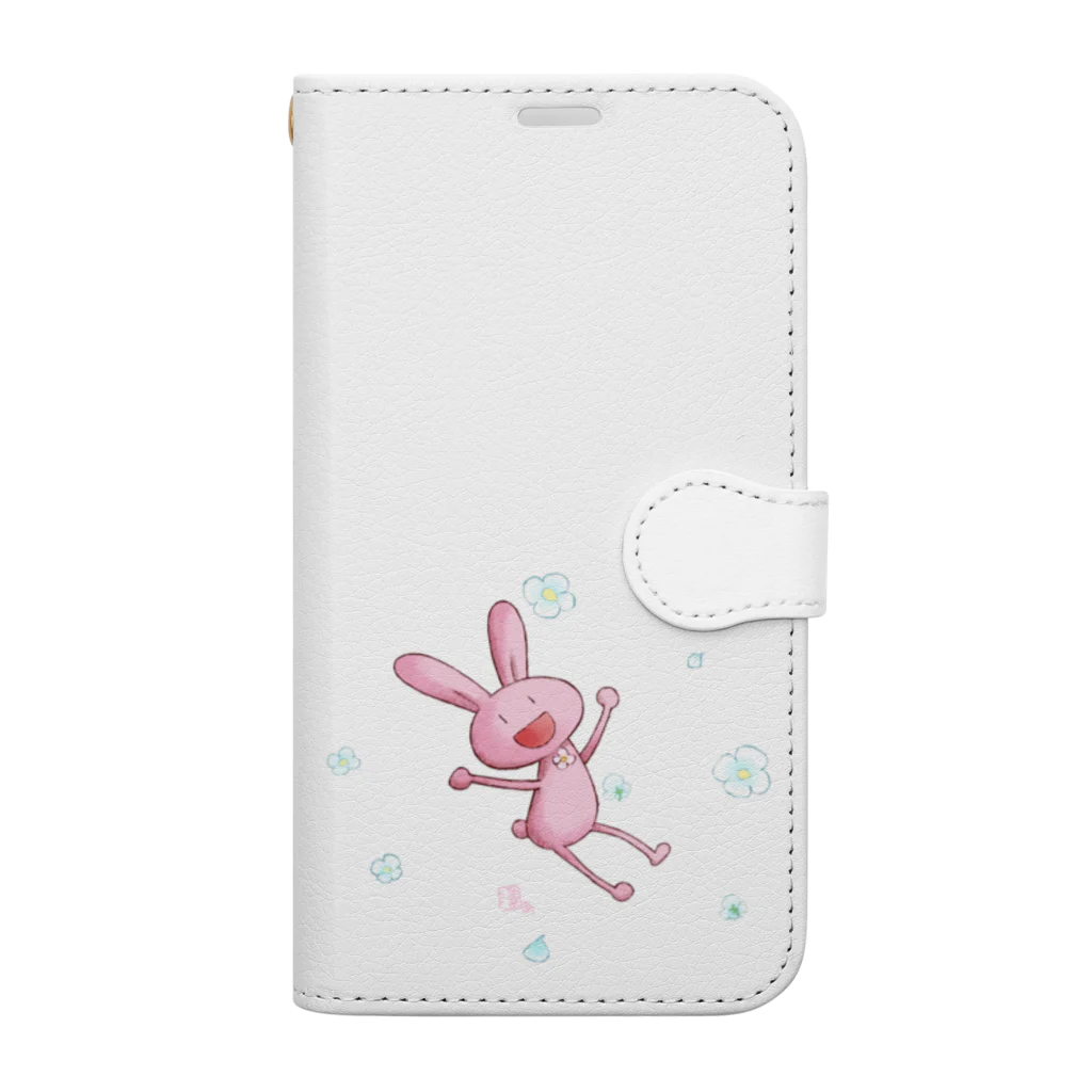 村長さわのぶらんちゃん Book-Style Smartphone Case