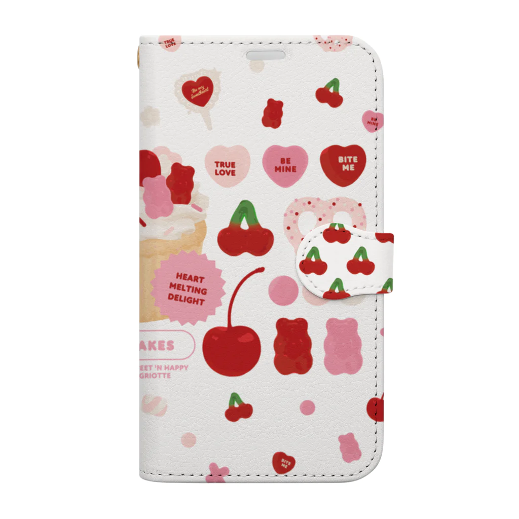 Etoile et GriotteのMAKE YOUR CUPCAKES Book-Style Smartphone Case