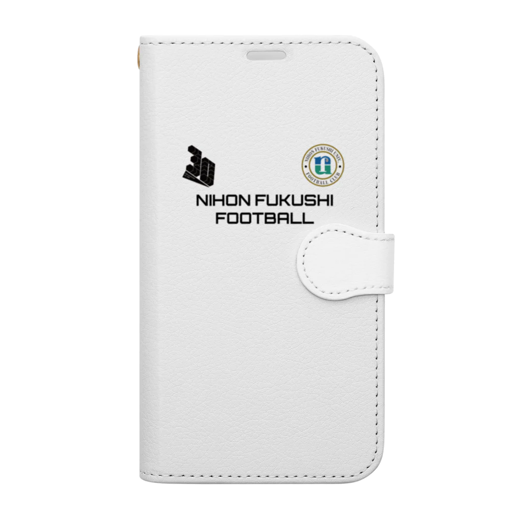 nfu-footballの30 years aniv. support goods Book-Style Smartphone Case