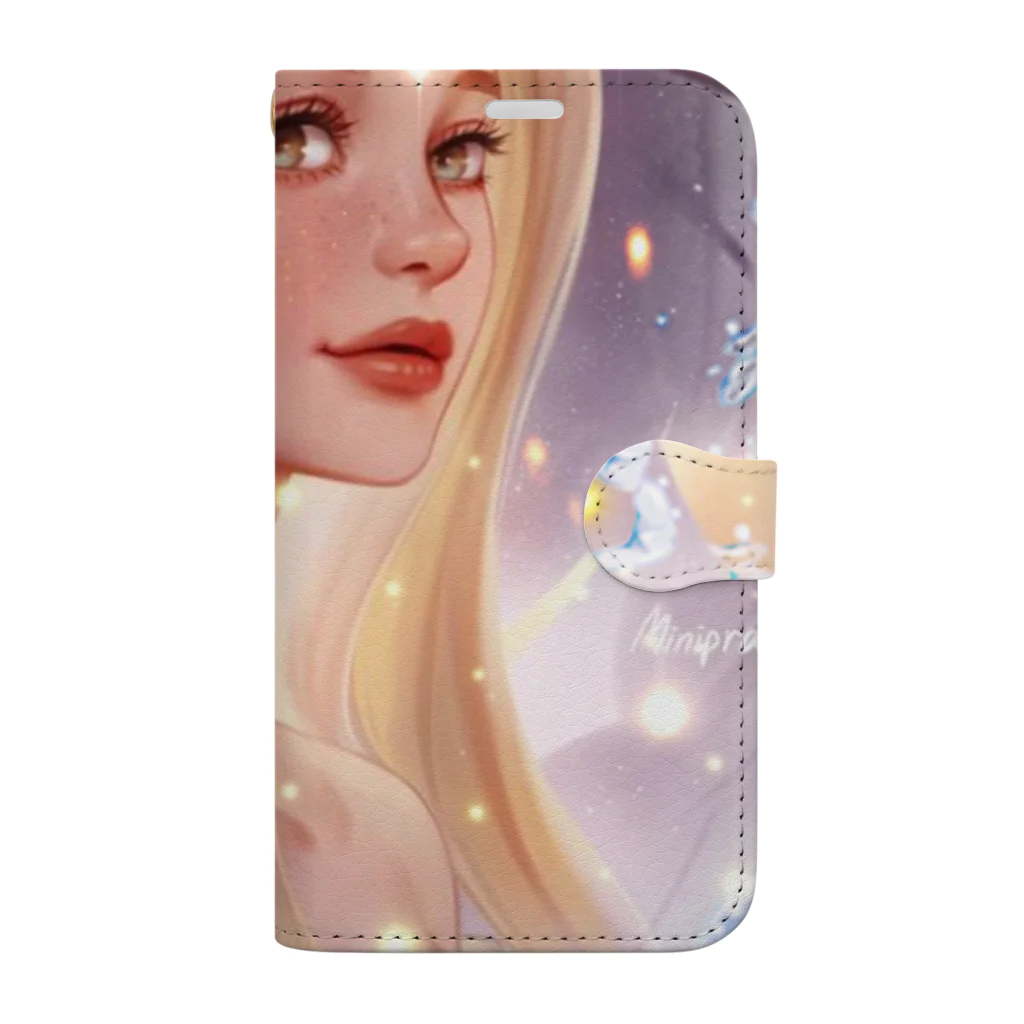 💖宇宙整体♪🌈♪こころからだチャンネル♪💖のuniversalPrincess REMIX  Book-Style Smartphone Case