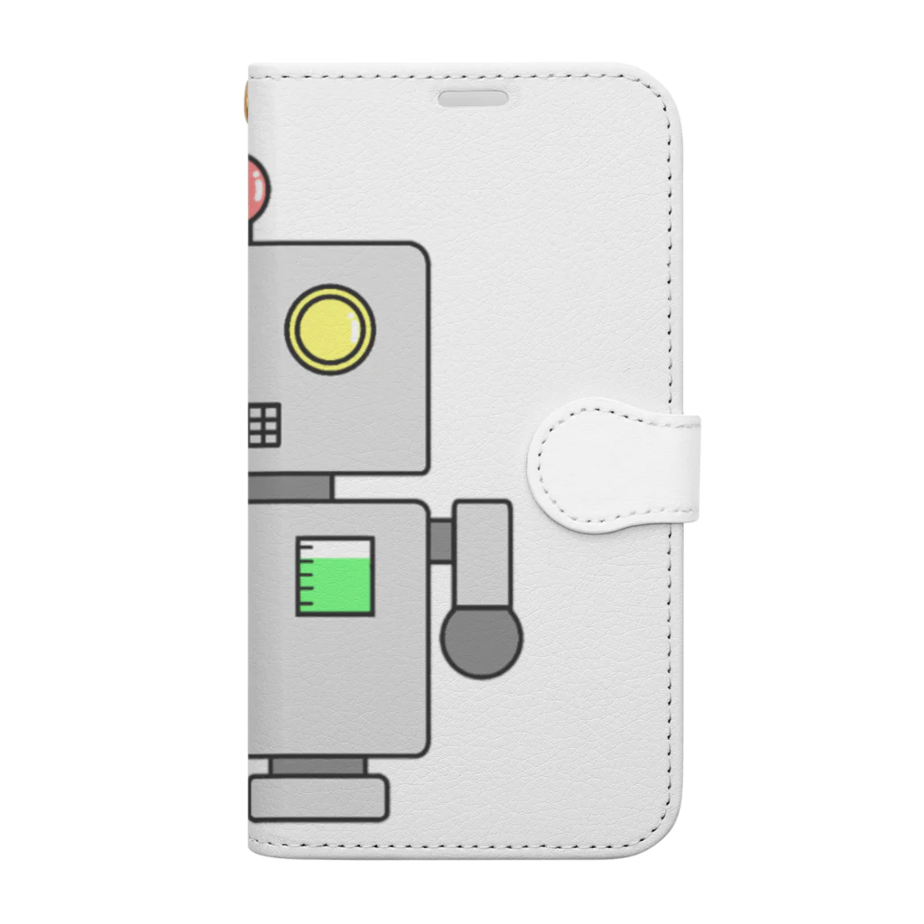 CUTOY MEMORY -可愛いおもちゃの思い出-のロボットくん Book-Style Smartphone Case