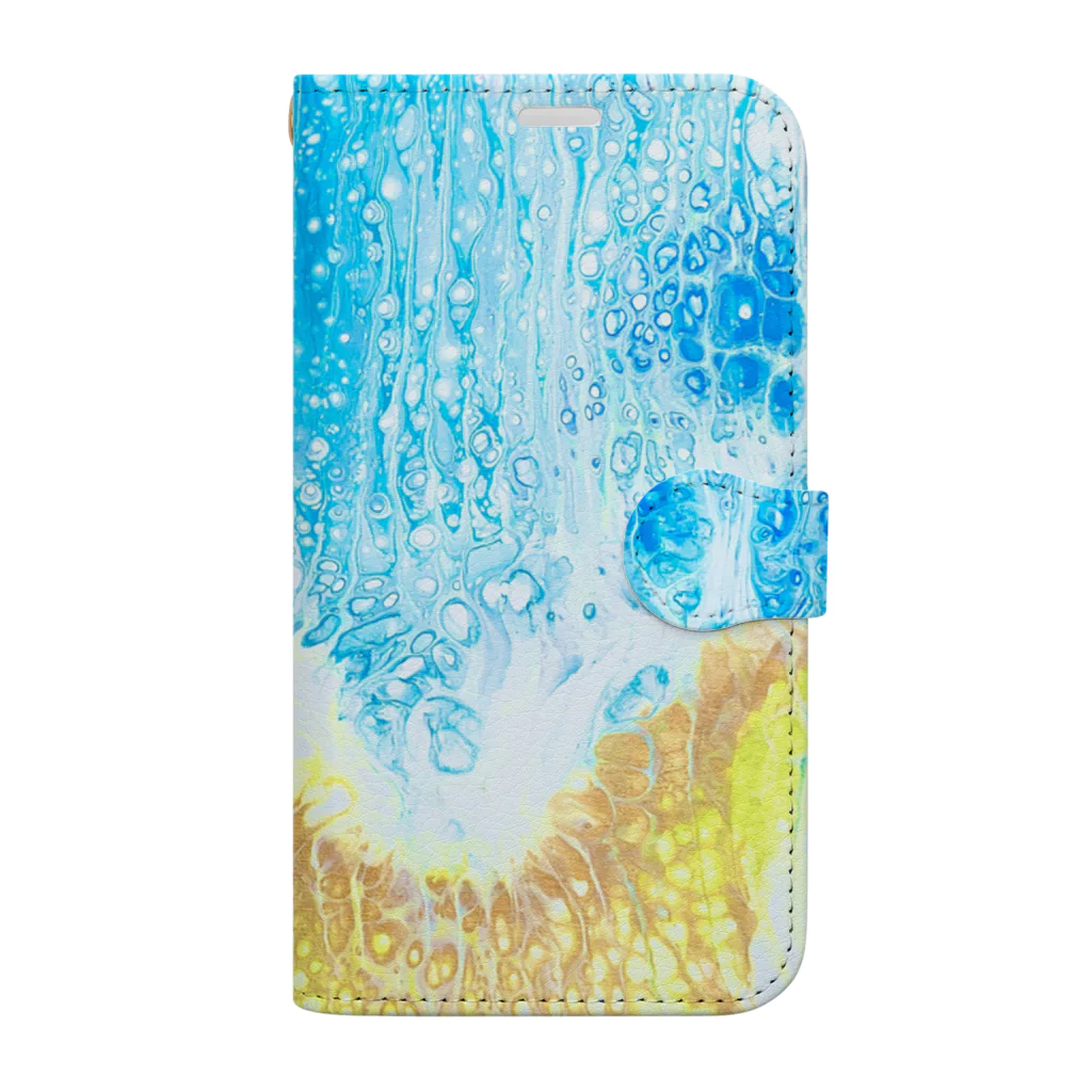 Noriyuki_Kiuchiの煌めく海岸🏖 Book-Style Smartphone Case