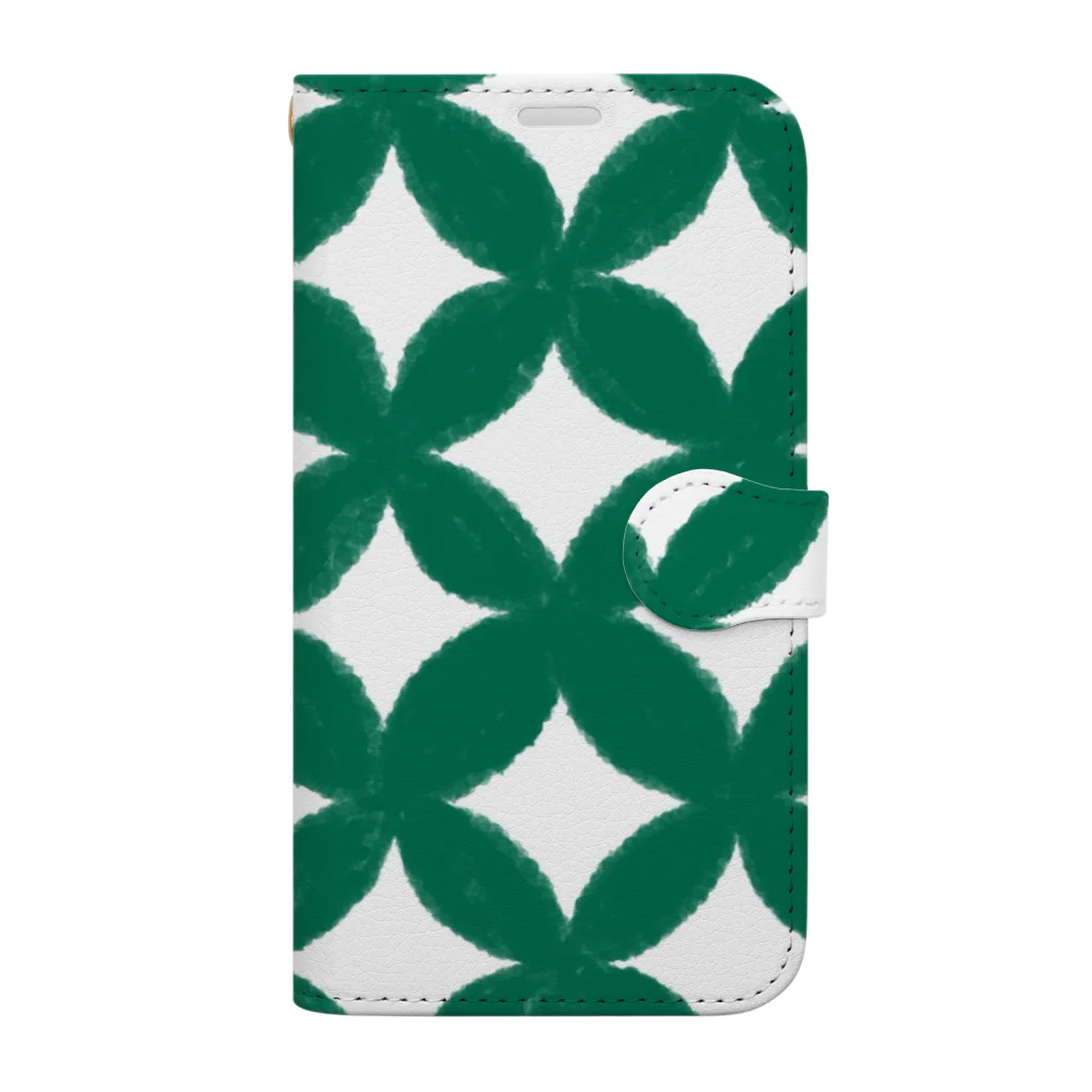 えじりようこのshippoutsunagi(green) Book-Style Smartphone Case