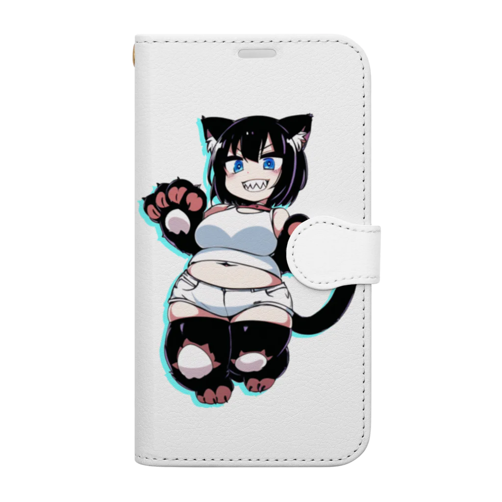 星雅の猫井鈴子（ねこいすずこ） Book-Style Smartphone Case