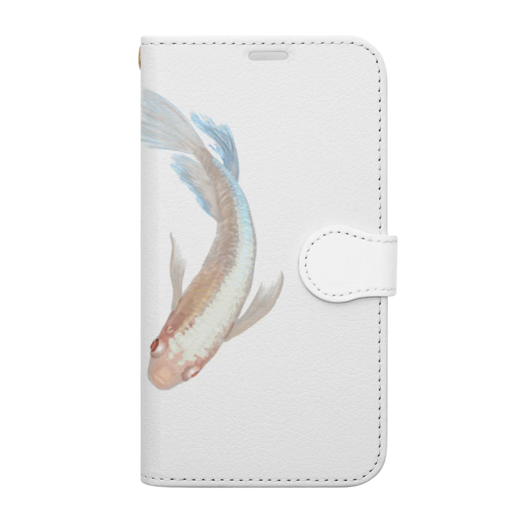 GORILLA犬塚(山形)𓆜𓆝𓆟の鰭長メダカの共演 Book-Style Smartphone Case