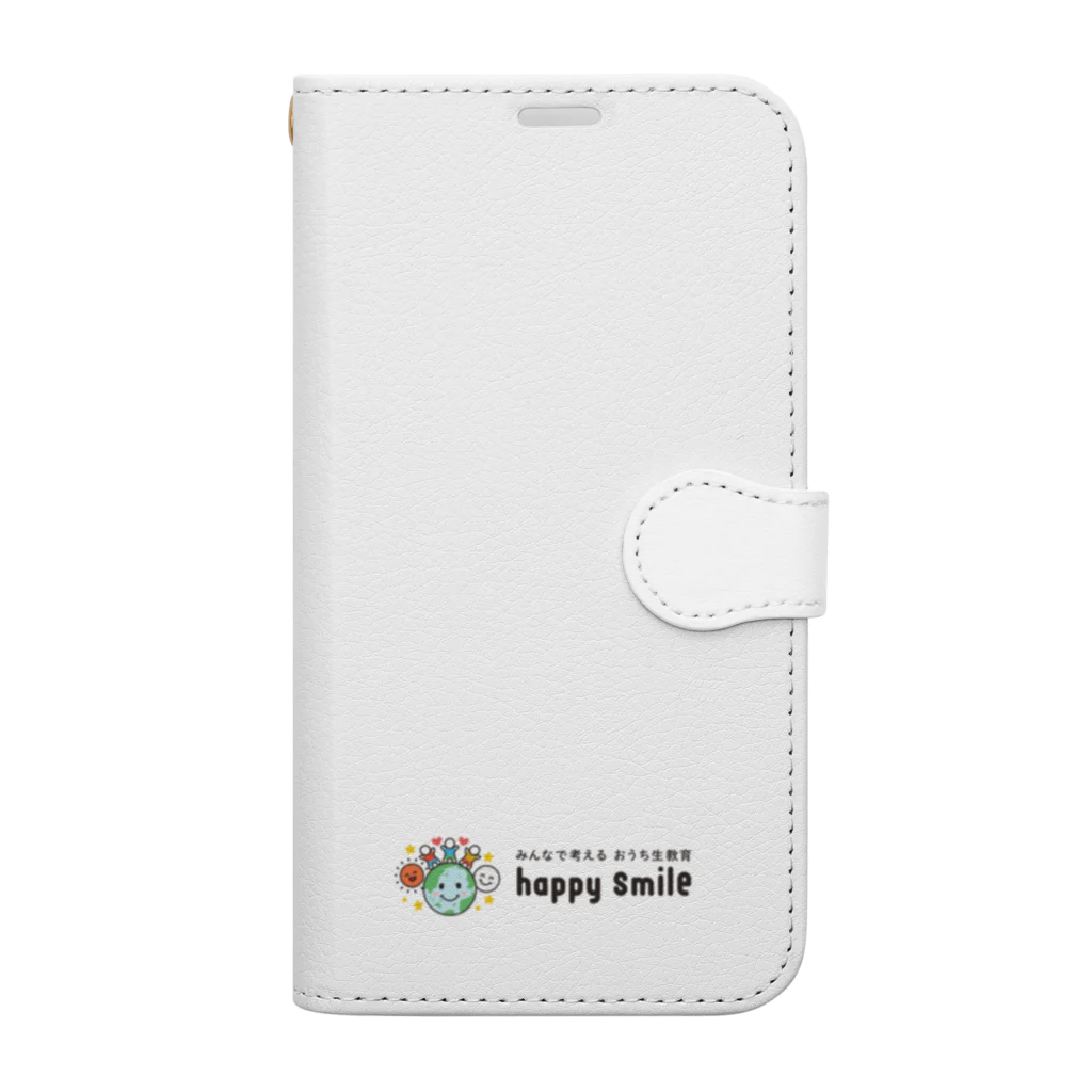 happy smileのhappy smile Book-Style Smartphone Case