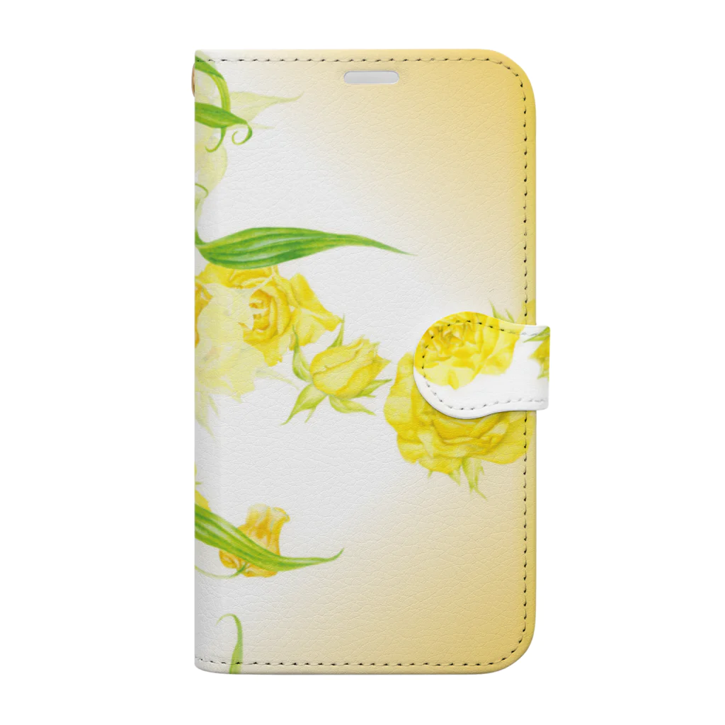 idumi-artの花曼荼羅🧡Grace🧡天の恵み Book-Style Smartphone Case