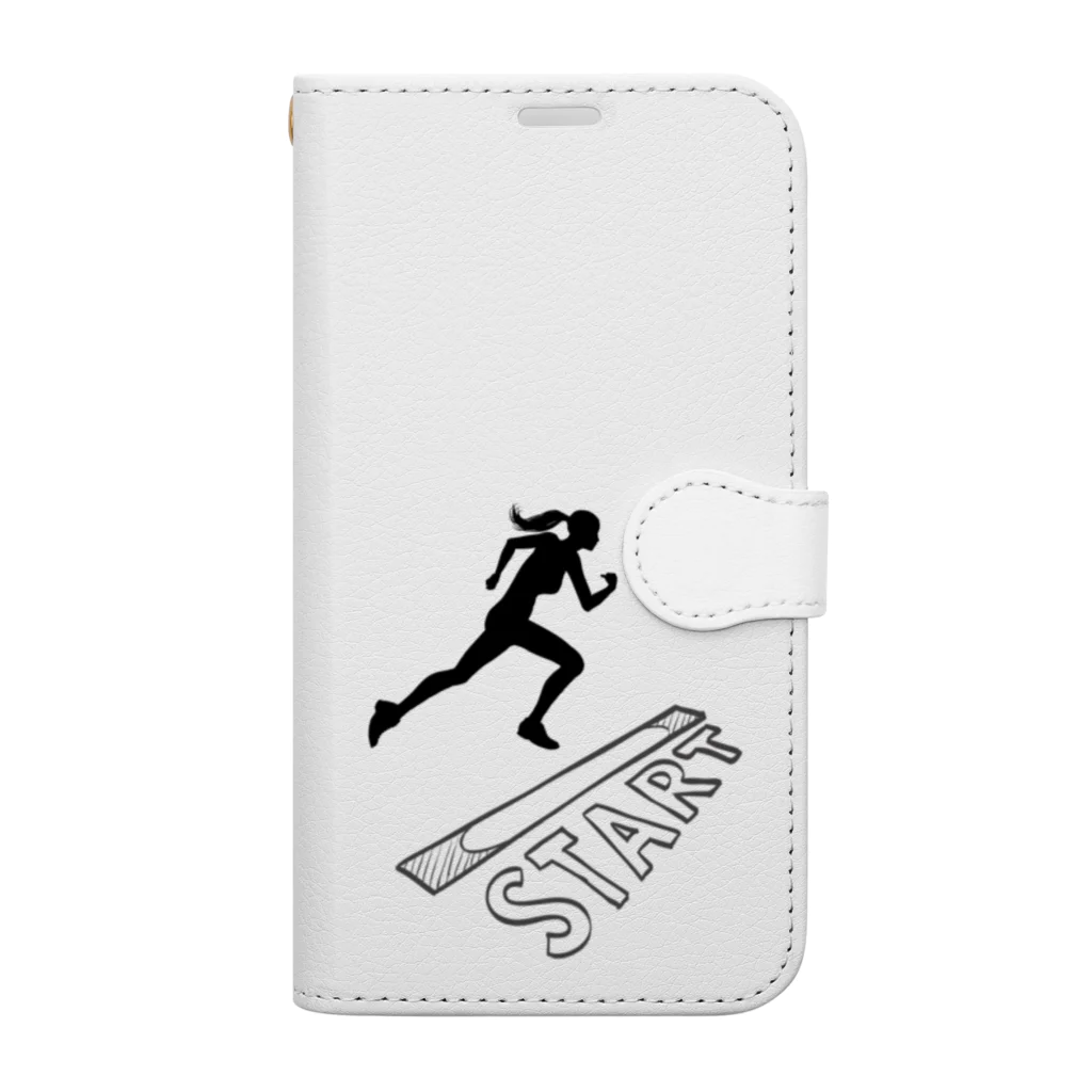 Future Starry SkyのSTART🏃‍♀️💨💨 Book-Style Smartphone Case