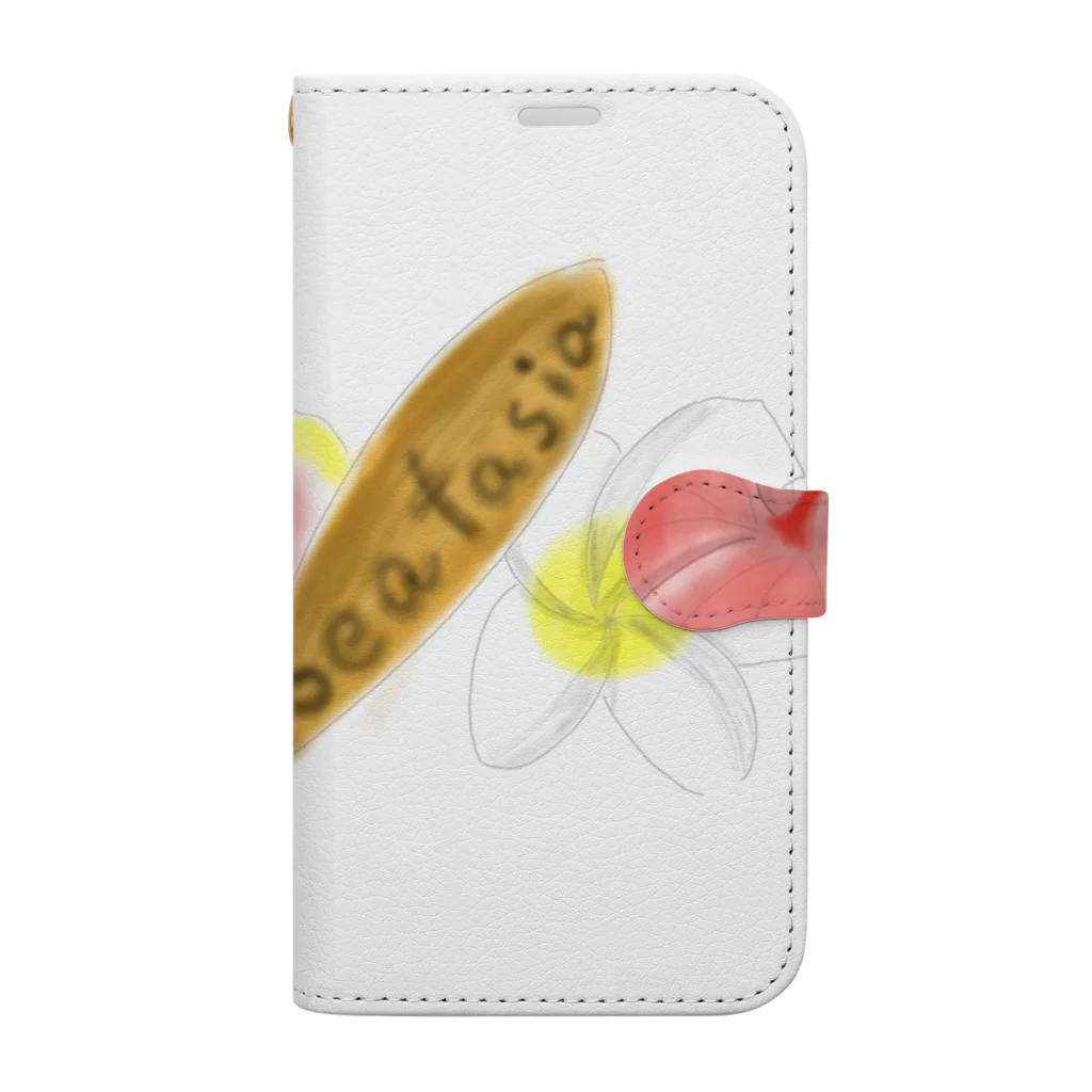 まろん🌰🧜‍♀️seatasiaグッズ販売🐬🏝のseatasiaグッズ3 Book-Style Smartphone Case