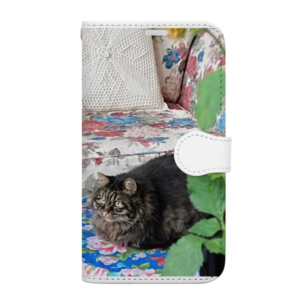 熊さんのshopのボール猫 Book-Style Smartphone Case