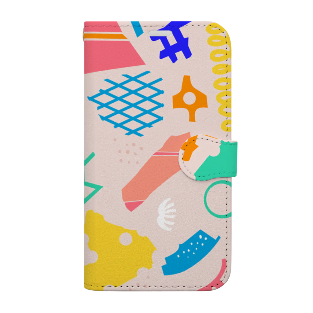 midori_nissatoのTanegashima_Space ship piece Book-Style Smartphone Case