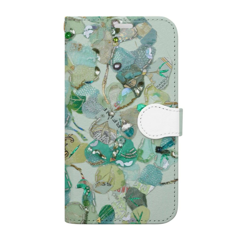 YOKO HASEGAWA　のクローバー Book-Style Smartphone Case