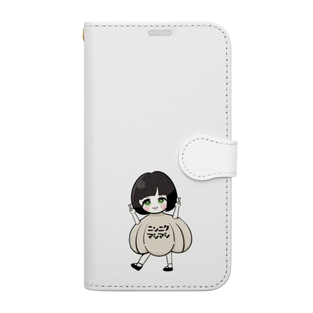 マシマシのマシマシちゃん Book-Style Smartphone Case