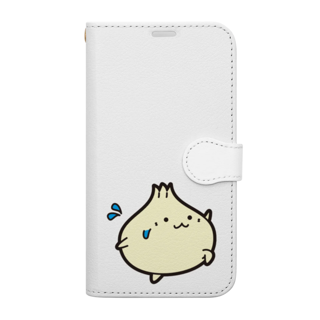 小籠包のぽーちゃんの小籠包のぽーちゃん Book-Style Smartphone Case