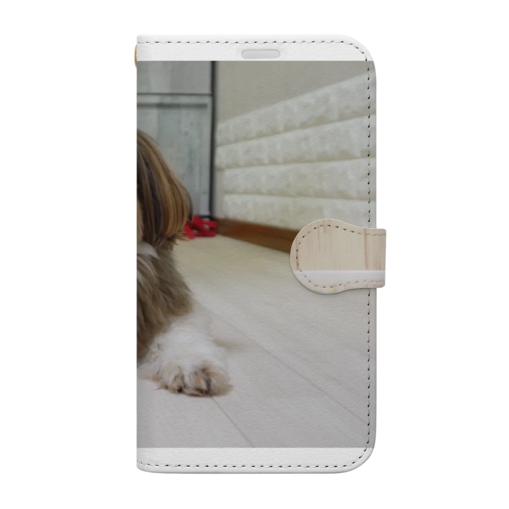 シーズー犬ふくちゃんのお店の癒しのシーズースマホケース Book-Style Smartphone Case