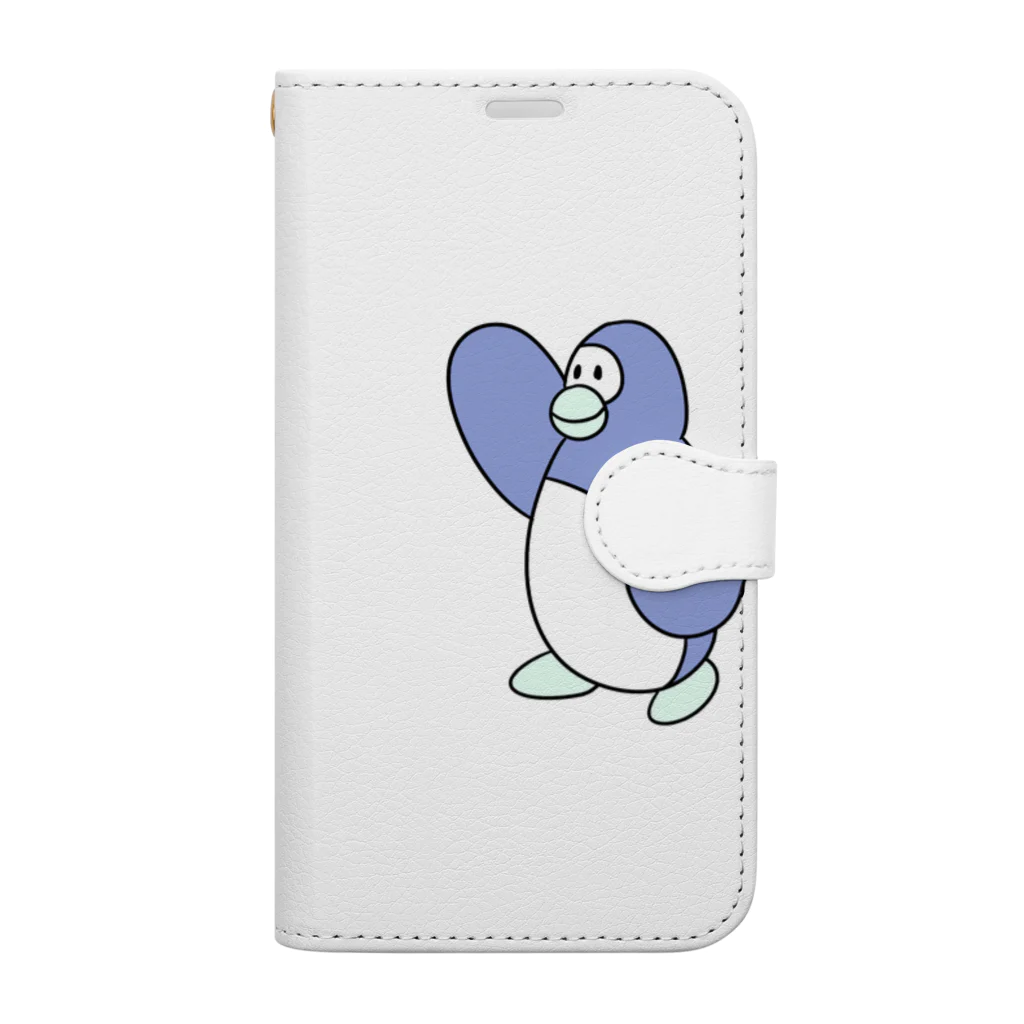 きりさおグッズSHOPのペンギングッズ Book-Style Smartphone Case