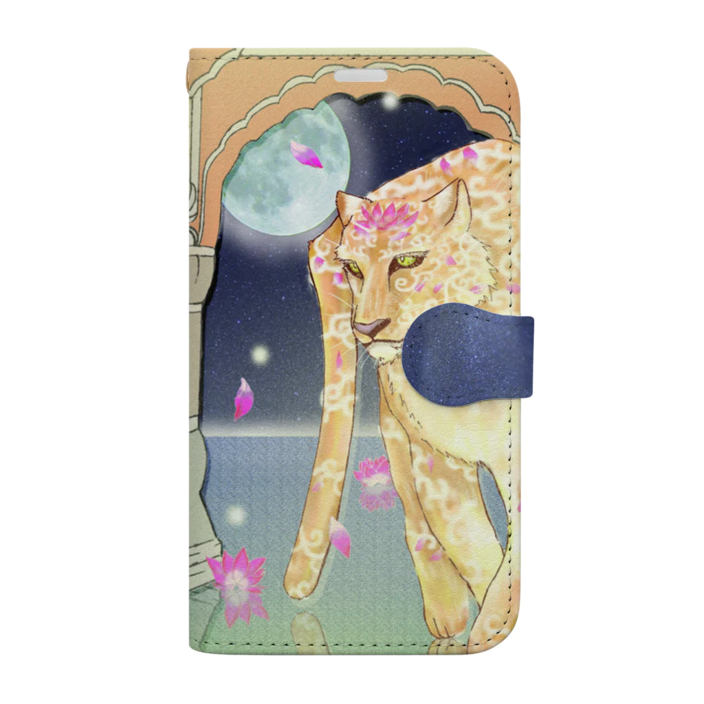W’s fragmentの＊Lotus palace＊ Book-Style Smartphone Case