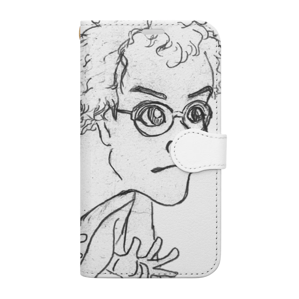 和食酒場AFROの写楽ｏｓａｍｕ Book-Style Smartphone Case