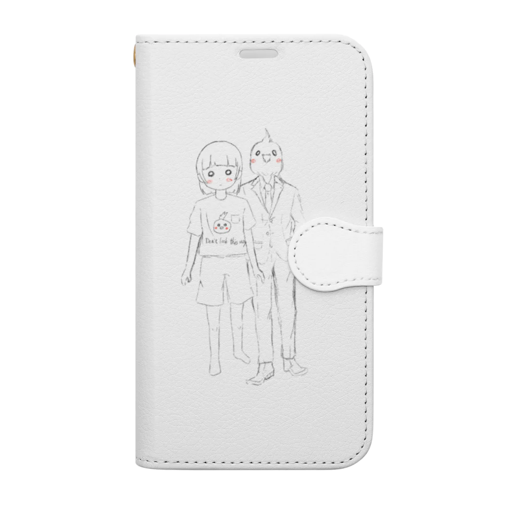 もるのボディーガード Book-Style Smartphone Case