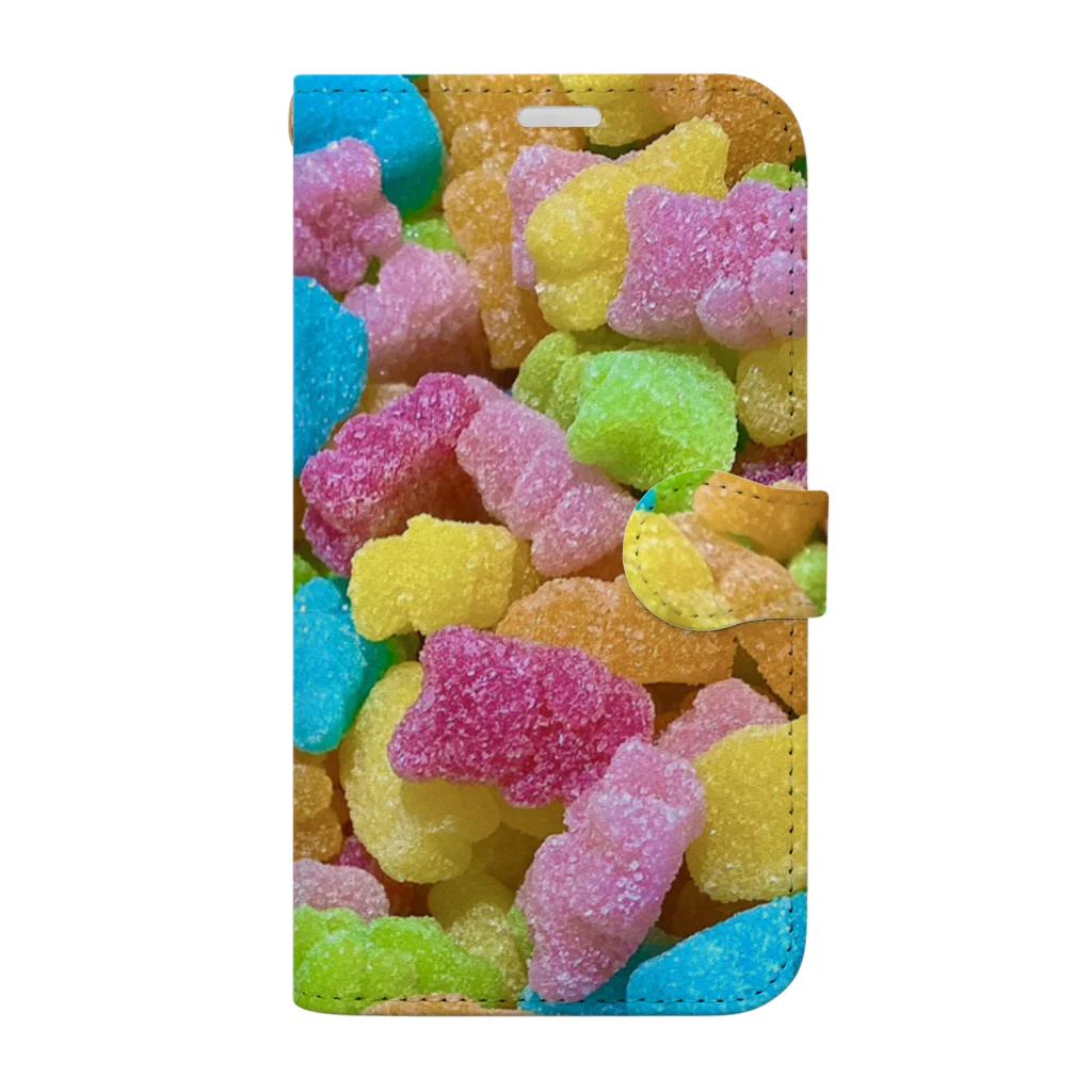 OKAchappa Dope DarknessのGummies bear CHILLdren 手帳型スマホケース