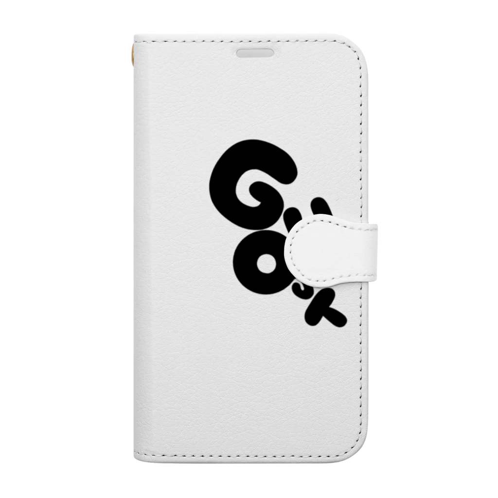 【KOTCH】 Tシャツショップのゴースト Book-Style Smartphone Case