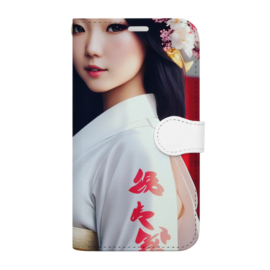 むすのMusu美人-壱 Book-Style Smartphone Case