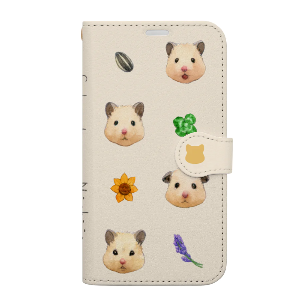 GOTTE🐹STOREの助六の日常（かお） Book-Style Smartphone Case