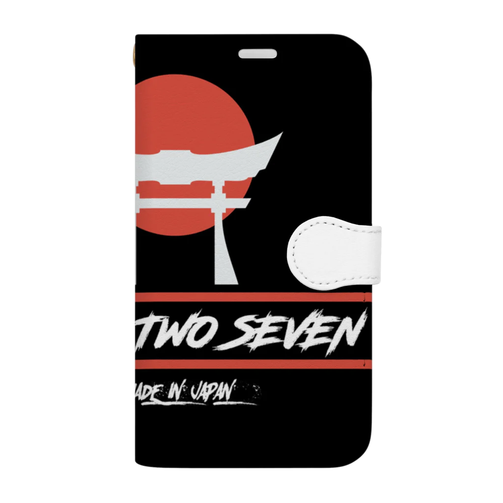 seven Two seven のseven two seven 手帳型スマホケース
