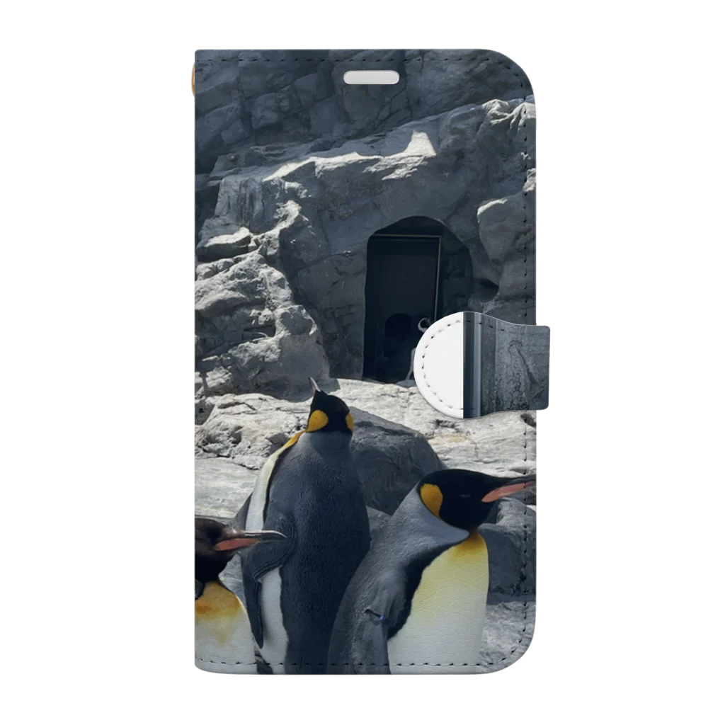 未来堂のペンギン🐧 手帳型スマホケース