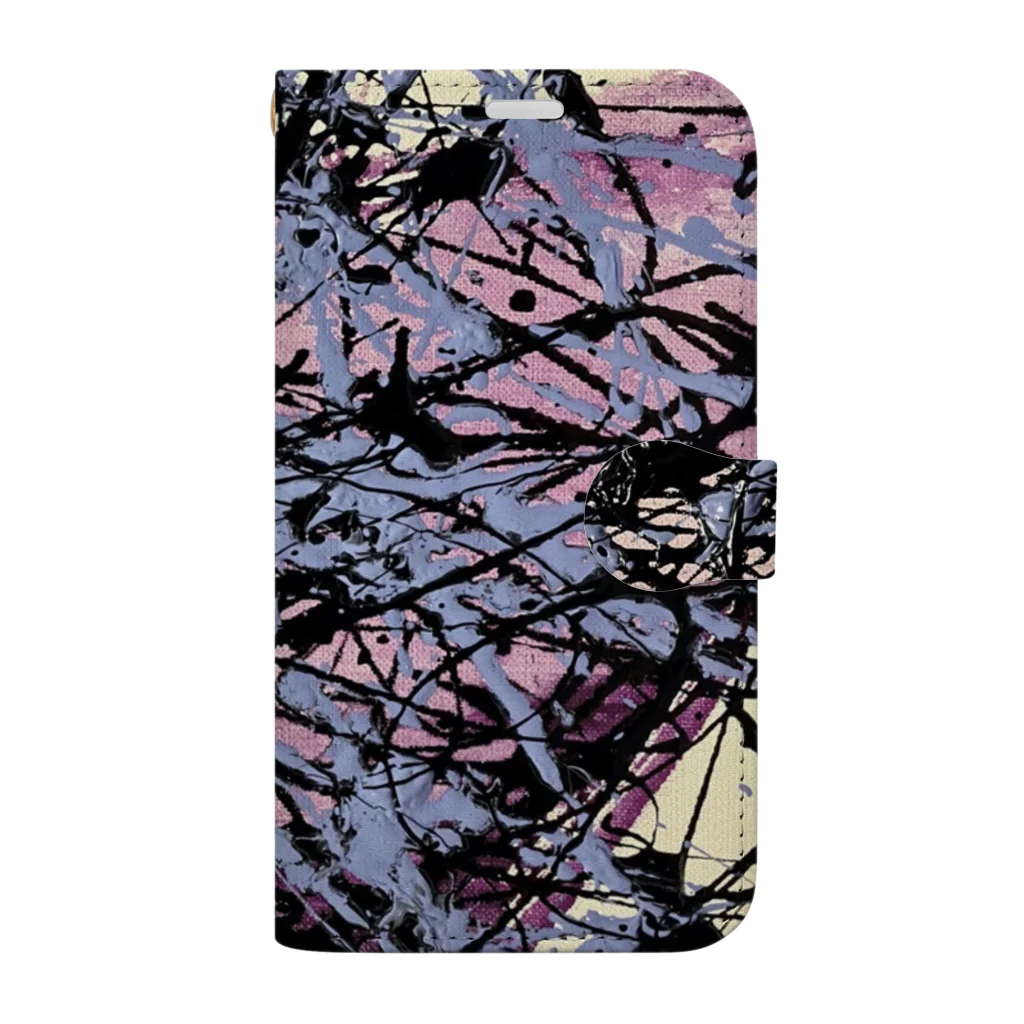 Studio Garanceの抽象画　#1120' Book-Style Smartphone Case