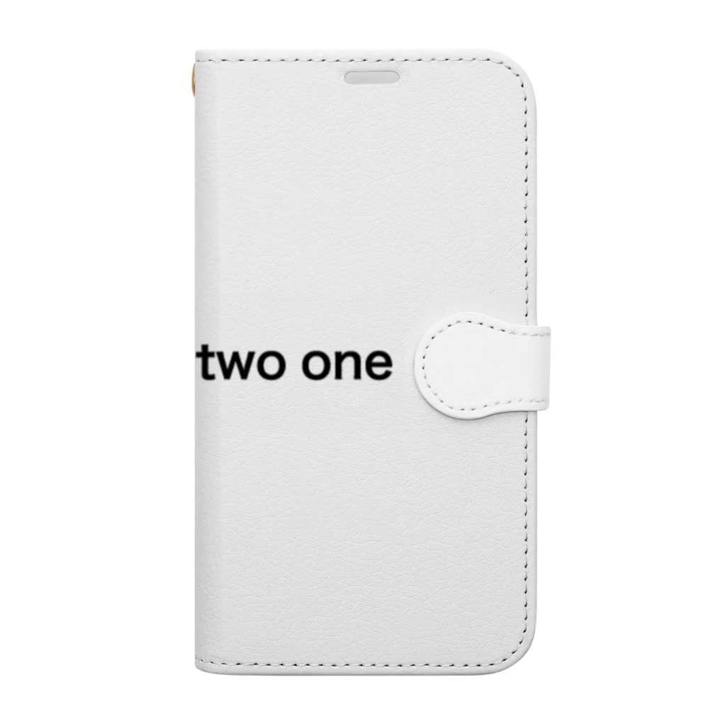 331 three two oneの331ロゴ Book-Style Smartphone Case