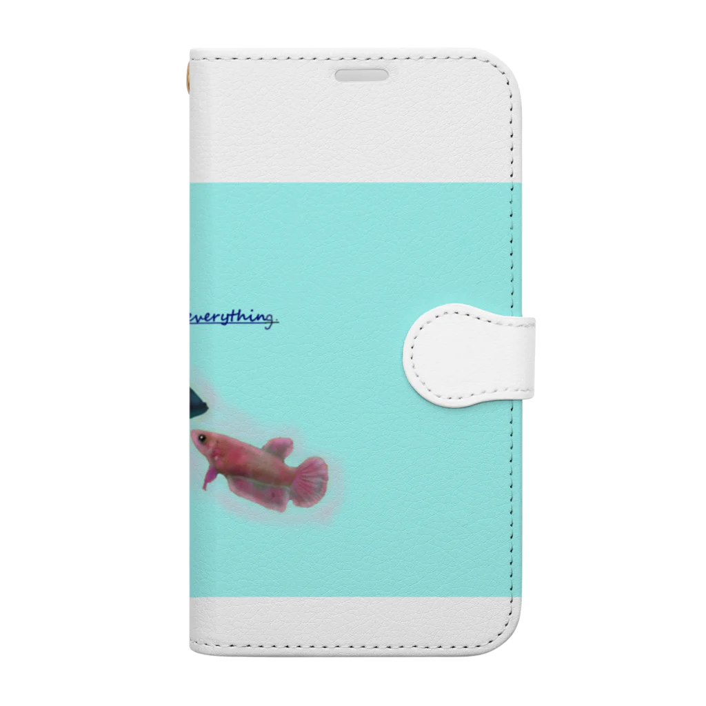 ♡BE HAPPY♡の恋する魚たち Book-Style Smartphone Case