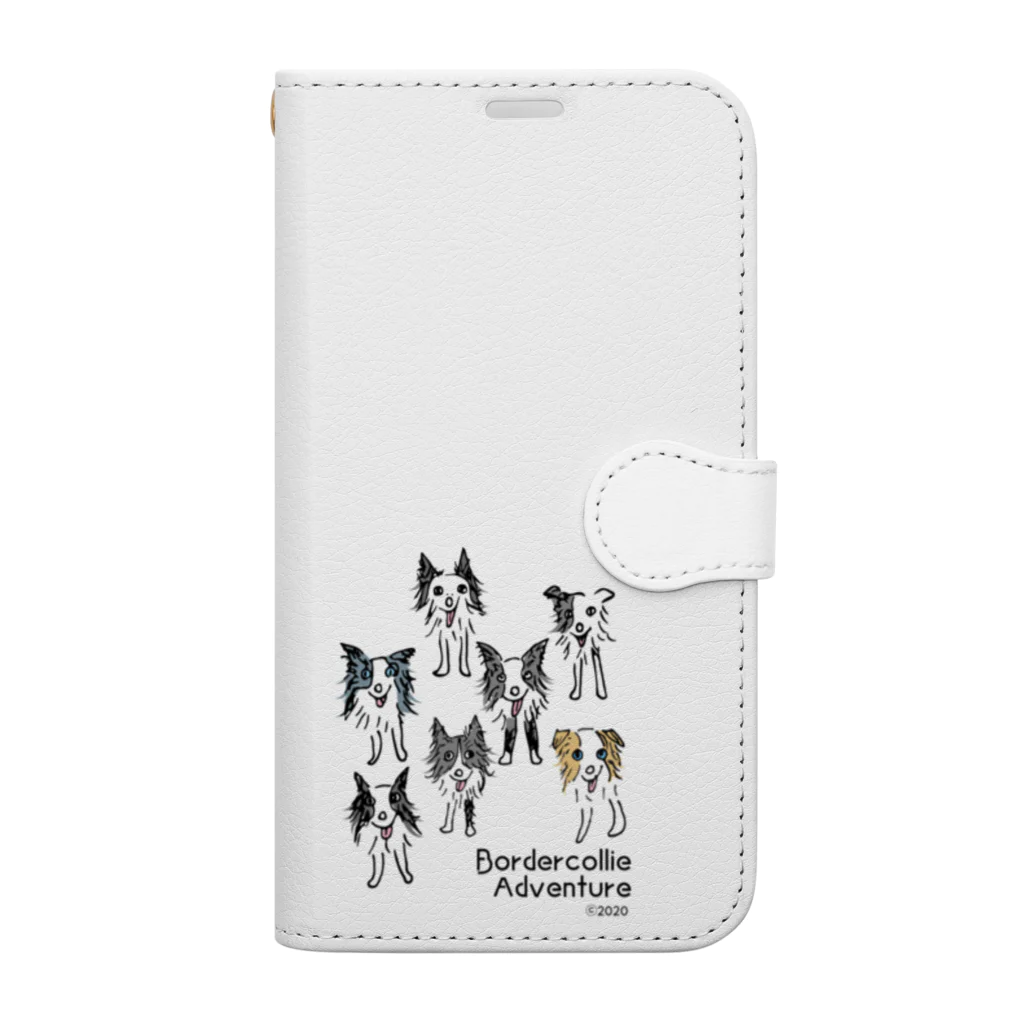 Bordercollie StreetのBCA709-5 Book-Style Smartphone Case