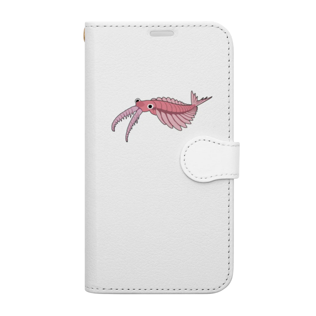 puikkoの古生物　アノマロカリス2 Book-Style Smartphone Case